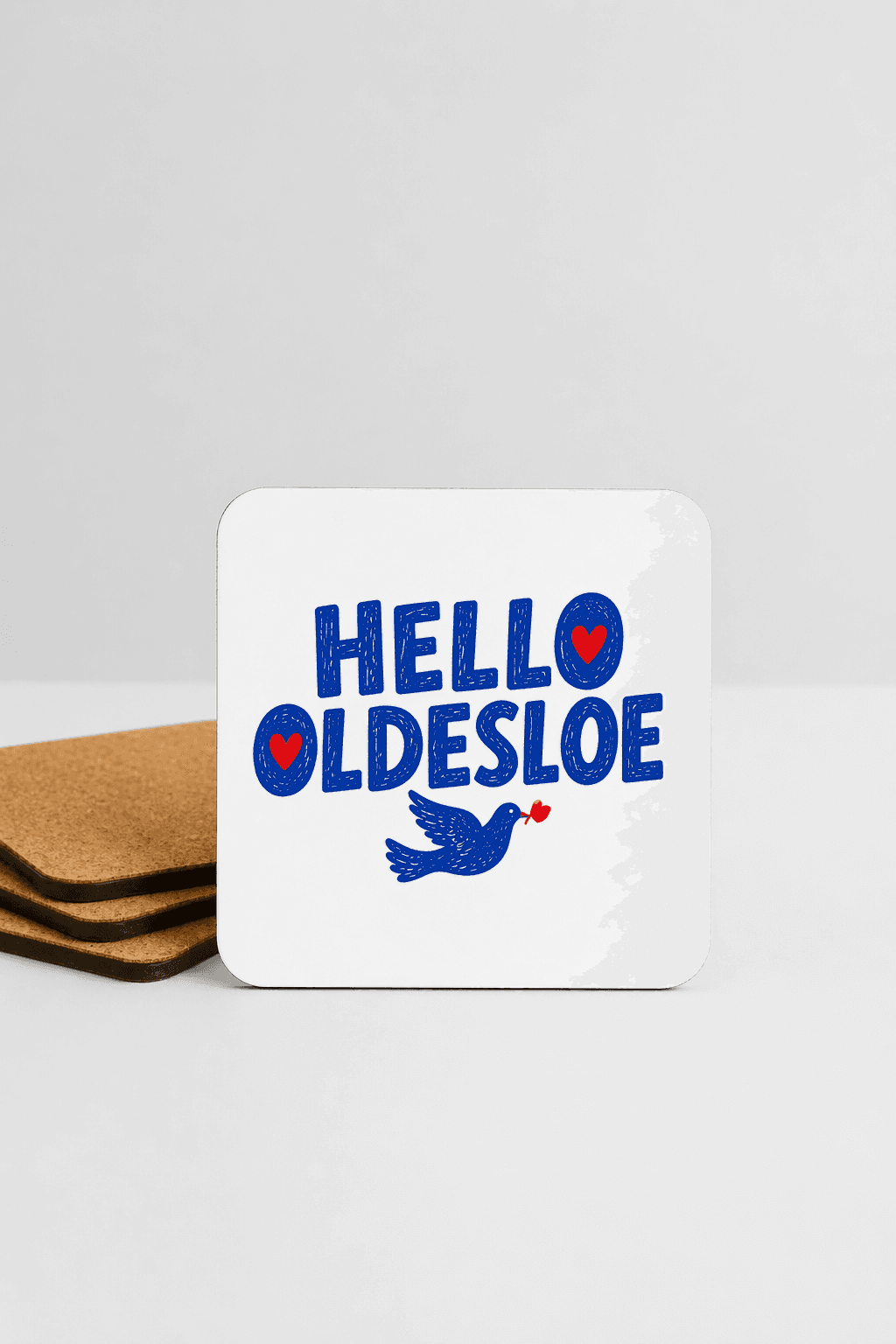 Untersetzer - Hello Bad Oldesloe Taube 4