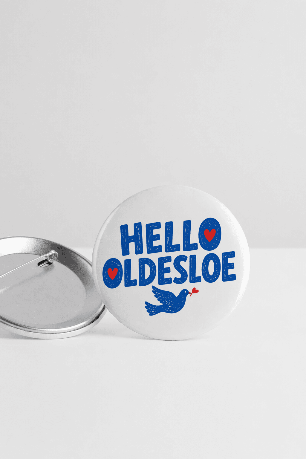 Bad Oldesloe - Button mit Taube 4